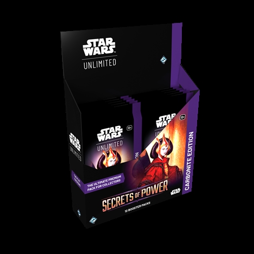 Secrets of Power - Carbonite Booster Box Display (12 Booster Packs) - Star Wars unlimited
